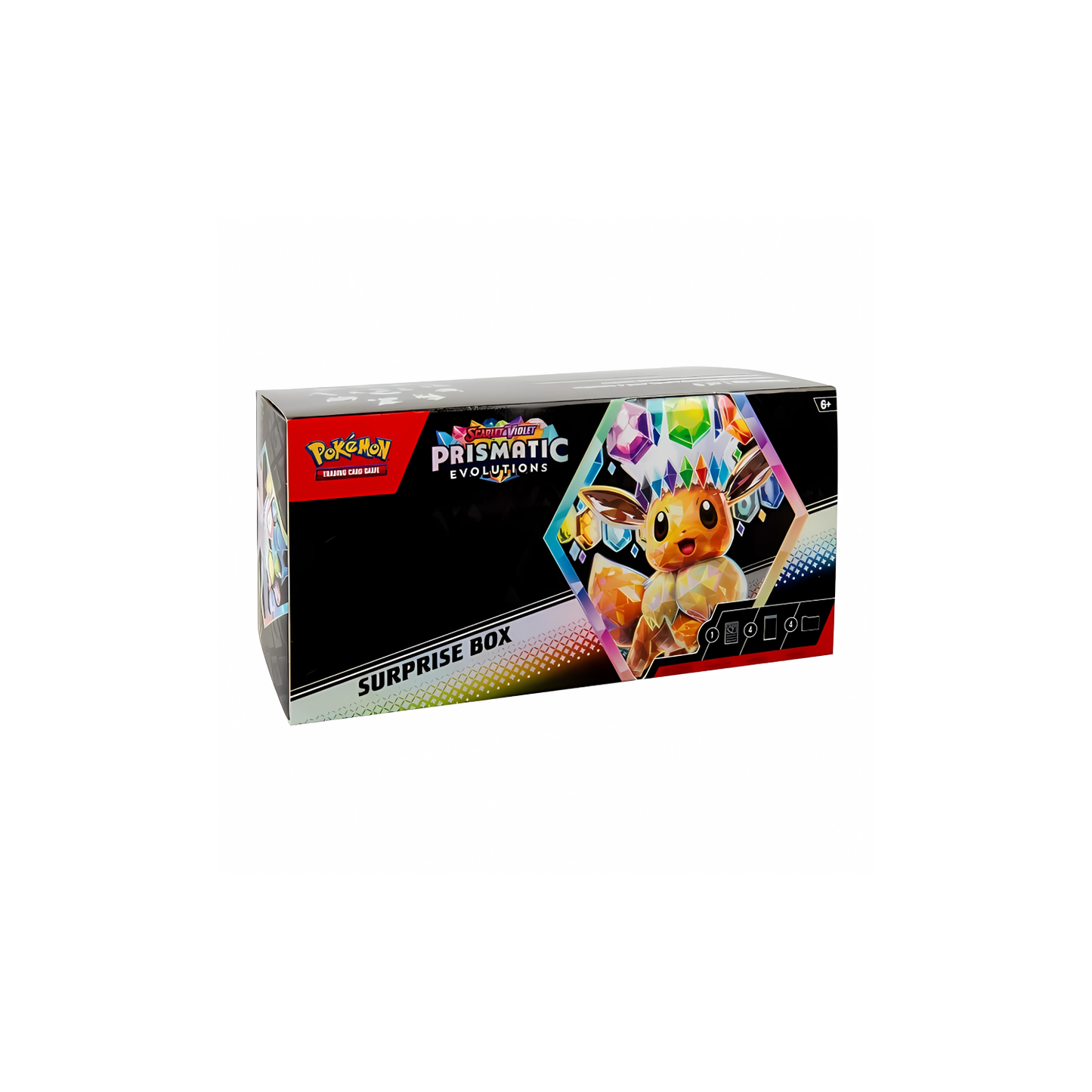 PRISMATIC EVOLUTIONS SURPRISE BOX *4-PACKS*