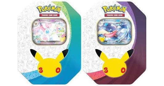30TH ANNIVERSARY CELEBRATION TINS *styles may vary* (5 PACKS)