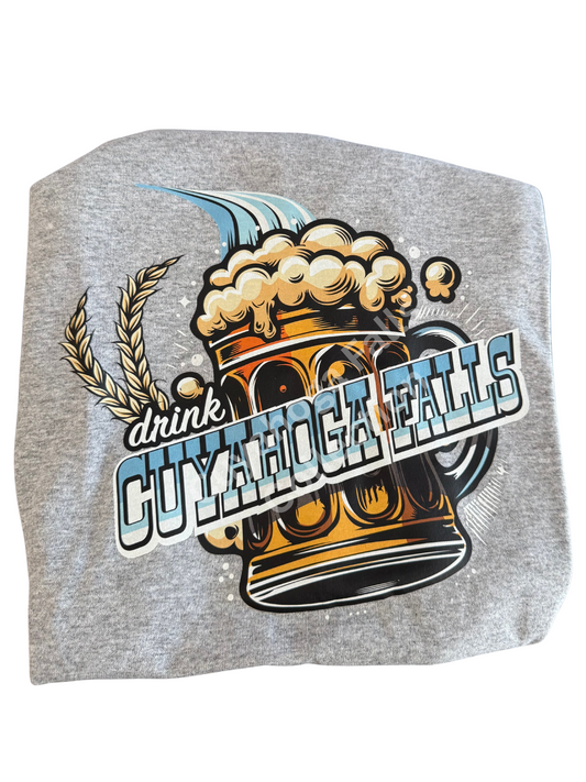 CUYAHOGA FALLS DRINK HOODIE