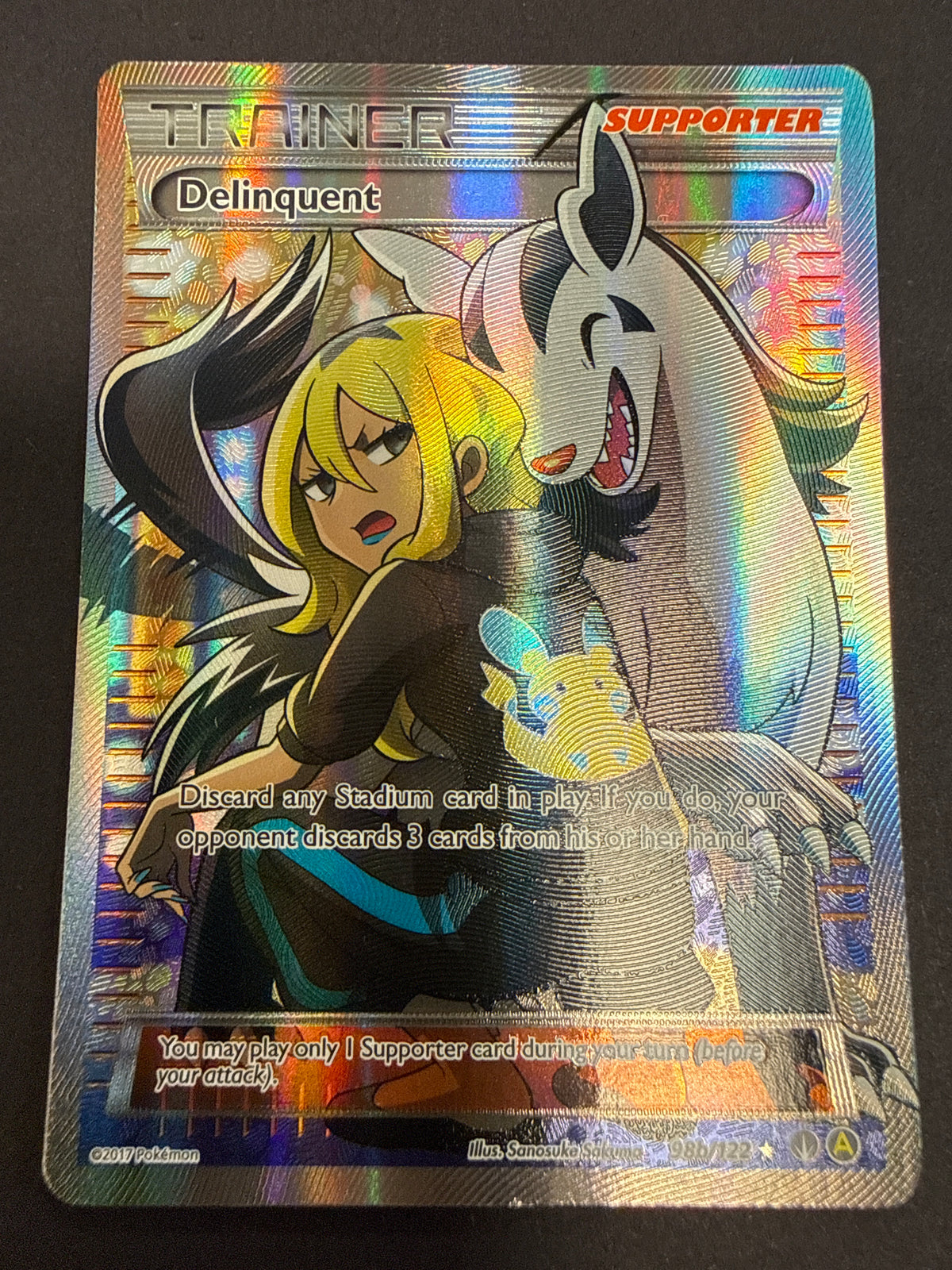 Break Point Delinquent #98b/122 (Single card *PK1903*)