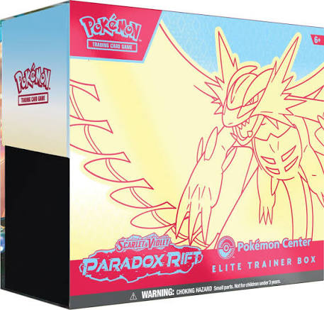 PARADOX RIFT POKEMON CENTER ELITE TRAINER BOX (STYLES MAY VARY) *DAILY DEAL*