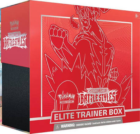 BATTLE STYLES ELITE TRAINER BOX (STYLES MAY VARY) *DAILY DEAL*