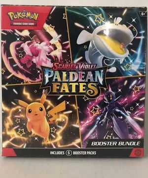 PALDEAN FATES BOOSTER BUNDLE 6 PACKS (SQUARE BOX)